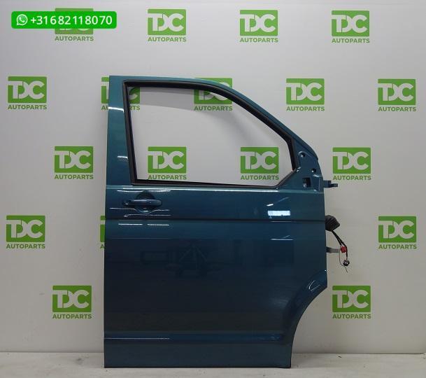 Volkswagen T6 (15-20) Voorportier rechts bamboo garden groen, Gebruikt, Ophalen of Verzenden, Volkswagen, Voor