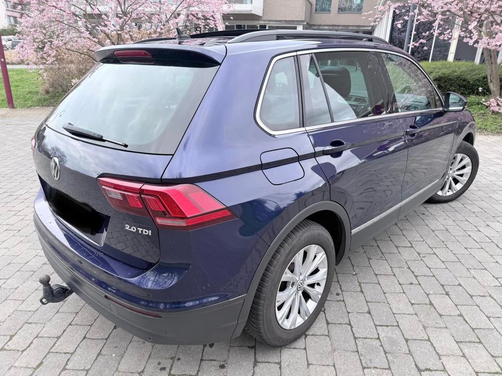 Volkswagen Tiguan2.0 TDi SCR Highline BMT DSG, Automaat, Blauw, Leder, Bedrijf