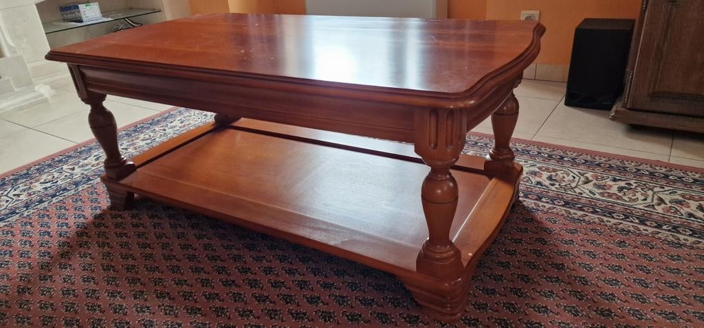 Salontafel in kerselaar, Ophalen