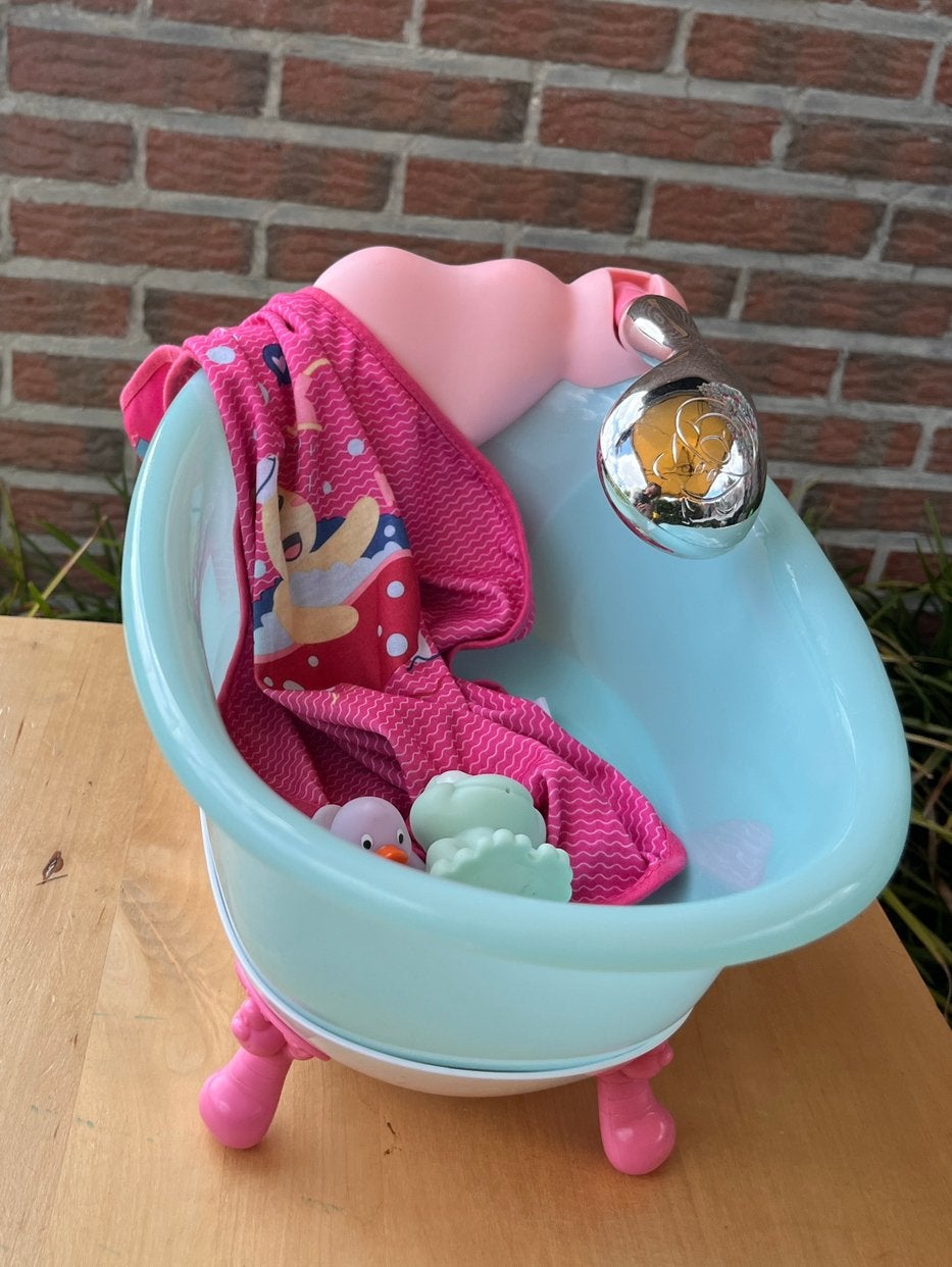 Baby born poppenbad, Ophalen, Gebruikt, Babypop