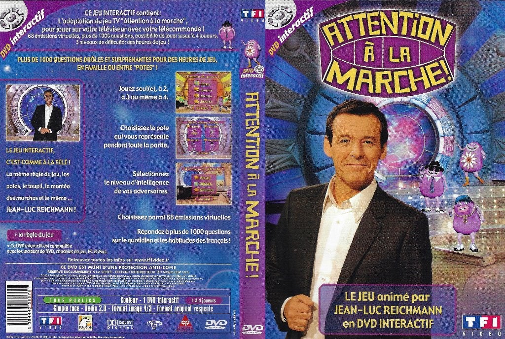 Le DVD Attention à la marche ! (DVD Interactif) – TF1 Vidéo, Enlèvement ou Envoi, Tous les âges, Comprend un livret, Français