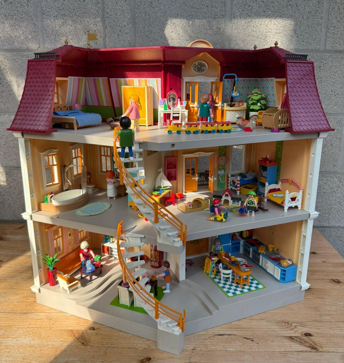 Playmobil huis (incl. alle getoonde onderdelen én subsets), Ophalen, Zo goed als nieuw
