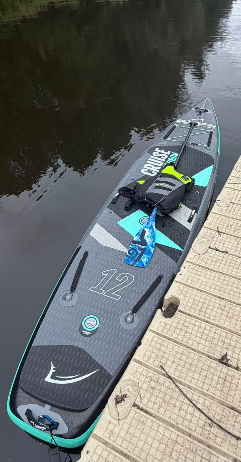 SUP BLUEFIN CRUISE CARBON 12, Ophalen, Zo goed als nieuw