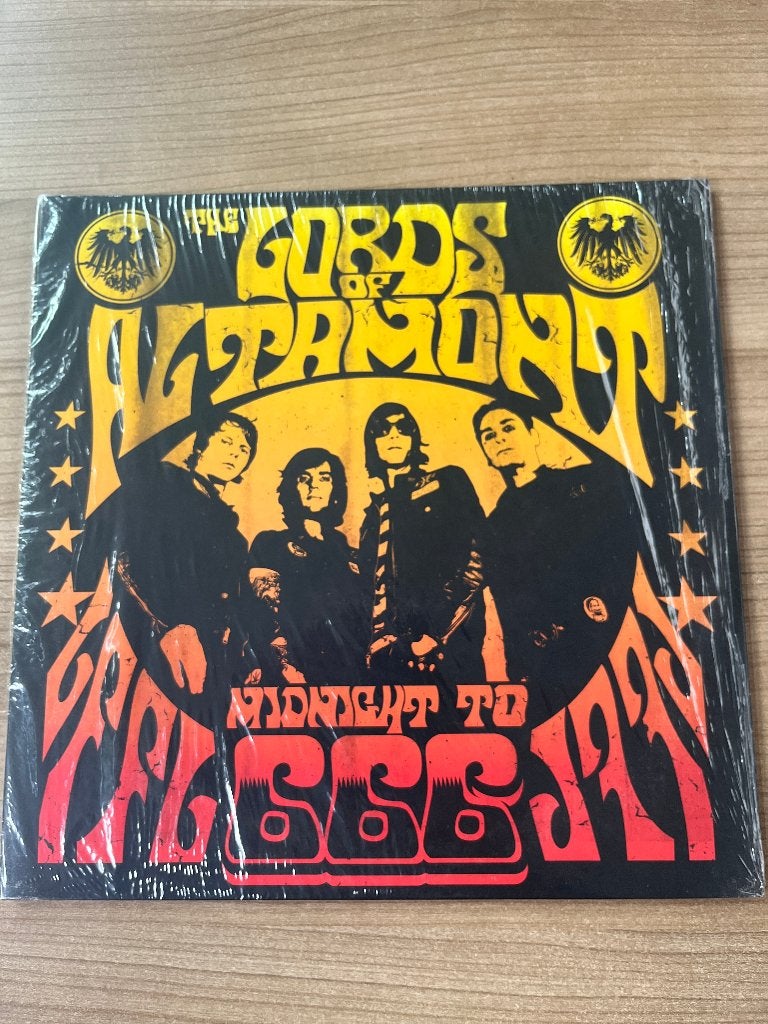 THE LORDS OF ALTAMONT - MIDNIGHT TO 666, Verzenden, Zo goed als nieuw, Rock-'n-roll, Beschermende buitenhoes