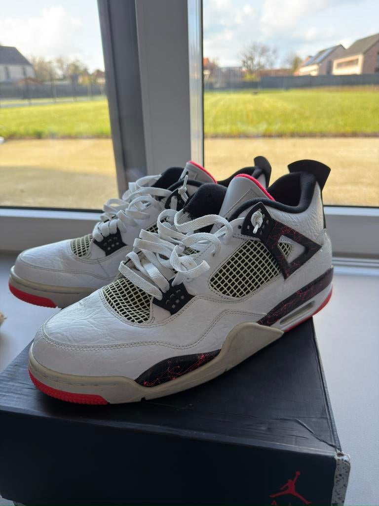 Jordan 4 Retro Flight Nostalgia schoenmaat 49,5, Kleding | Heren, Schoenen, Ophalen, Zo goed als nieuw