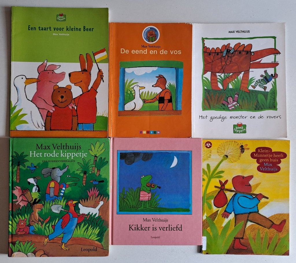 Boeken Max Velthuijs, Ophalen of Verzenden, Gelezen