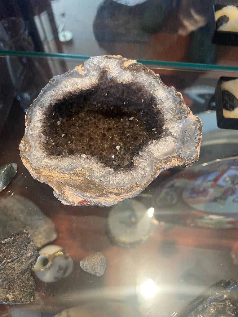 Amethist geode, Ophalen