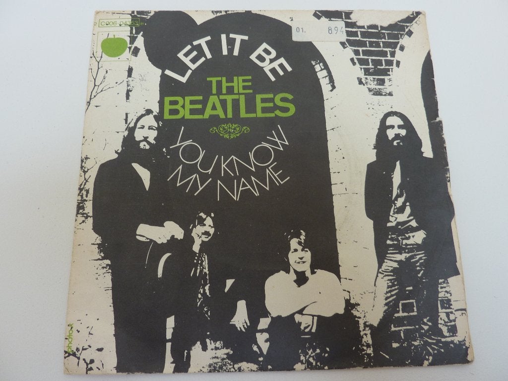 The Beatles - Let It Be / You now my name, Enlèvement ou Envoi, Utilisé