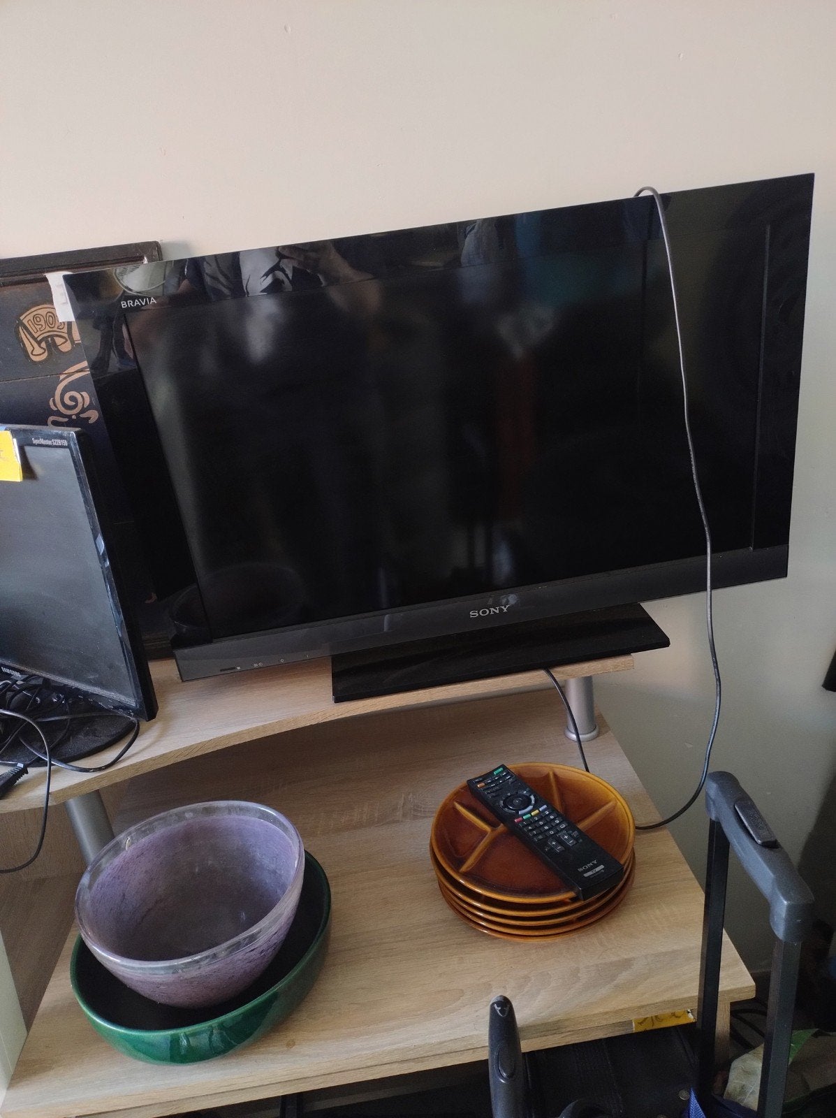 Tv Sony Bravia Werkt Goed -Met Remote- 50 Euro-, TV, Hi-fi & Vidéo, Télévisions, Enlèvement, 60 à 80 cm, LCD, Sony