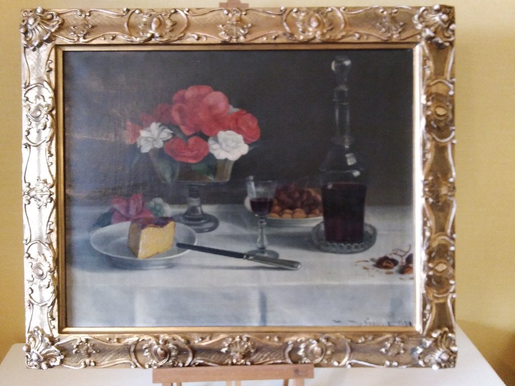 Peinture, Antiquités & Art, Art | Peinture | Classique, Enlèvement ou Envoi, Encadré, Peinture à l'huile, Panneau