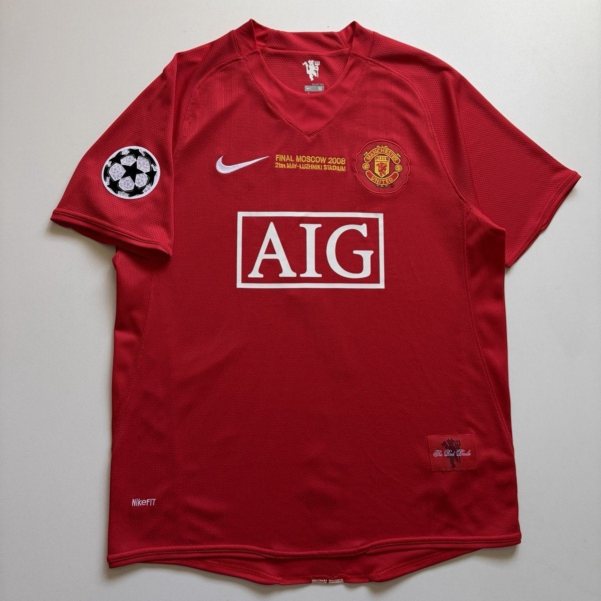 Manchester United Ronaldo Champions League Finale 2008, Envoi