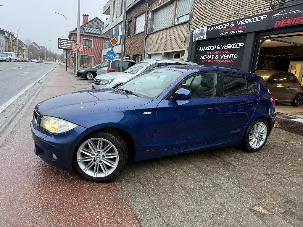 Bmw 118D Pack M Grand Navi Xenon/1er Main Carnet Bmw/, Cuir, Achat, Entreprise, Boîte manuelle