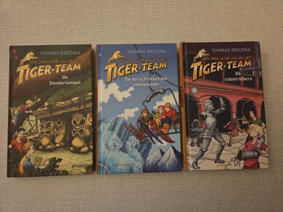 3 x Tiger - Team., Boeken, Ophalen of Verzenden, Zo goed als nieuw, Thomas Brezina