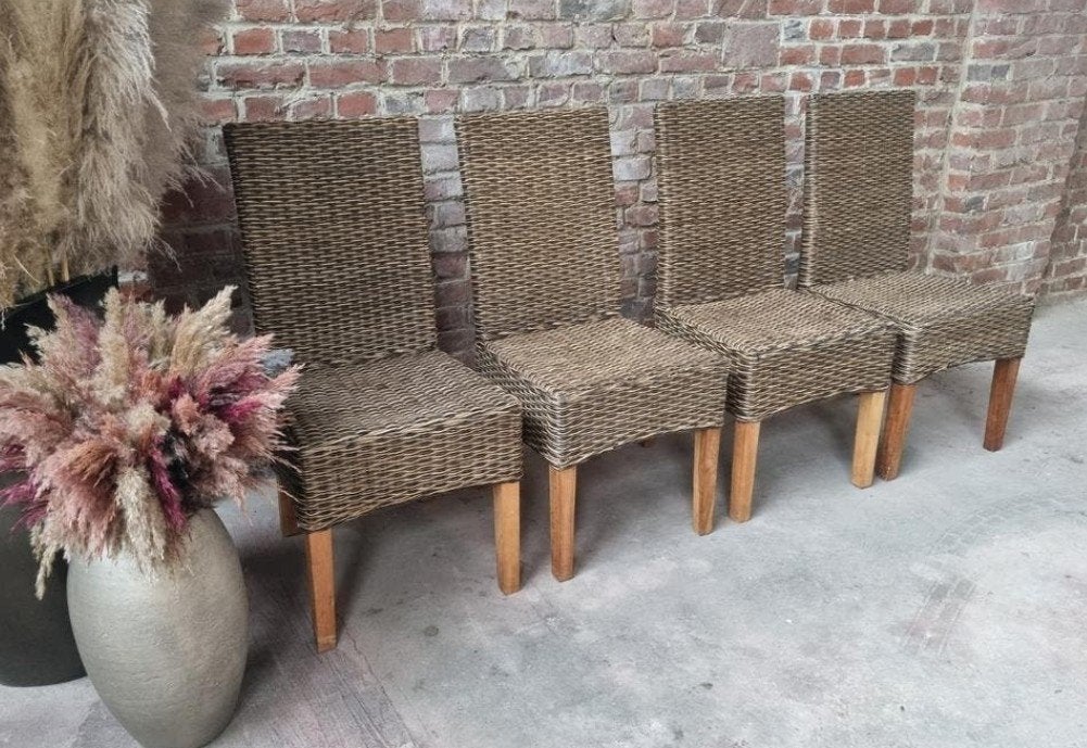 4 chaises country ART:105/26.3, Maison & Meubles, Chaises, ., Comme neuf, Enlèvement, .