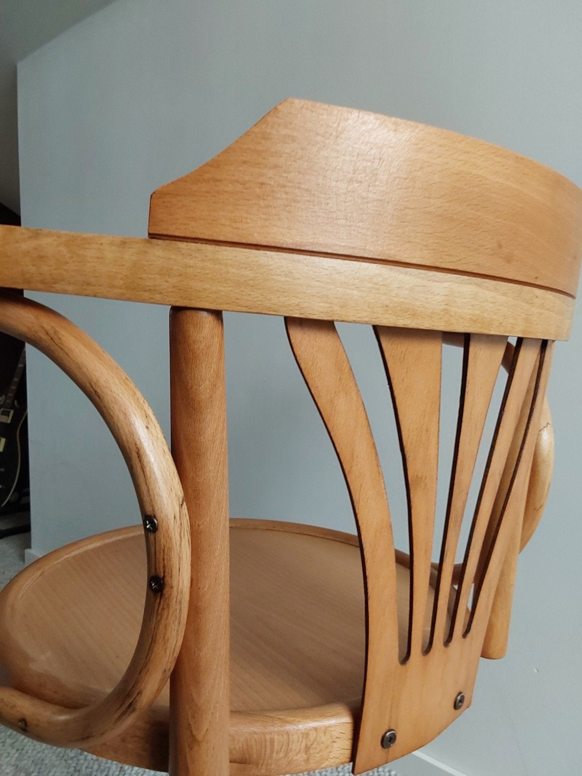4 vintage Thonet draaistoelen, Ophalen