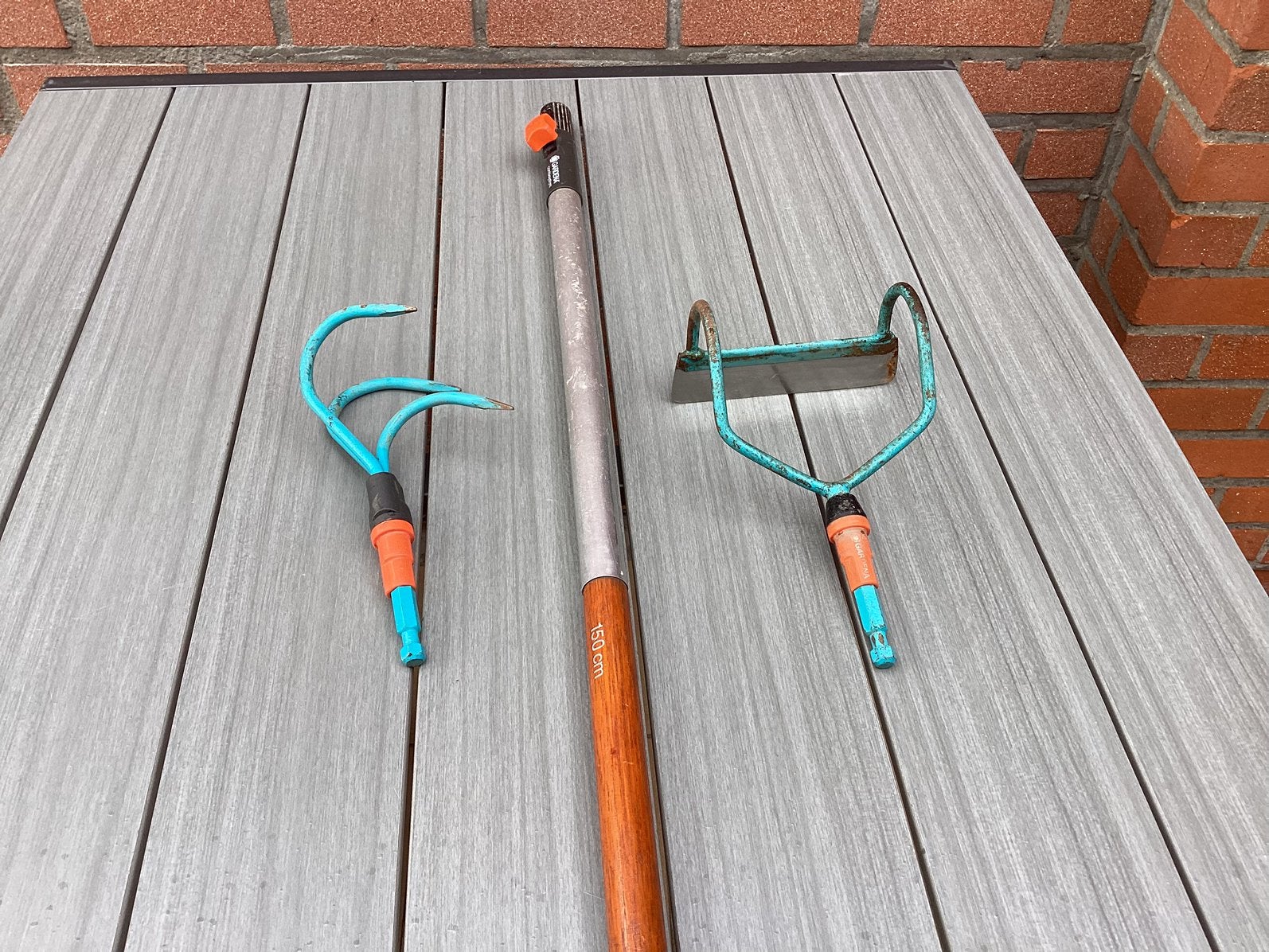 Gardena tuingereedschap, Ophalen, Zo goed als nieuw
