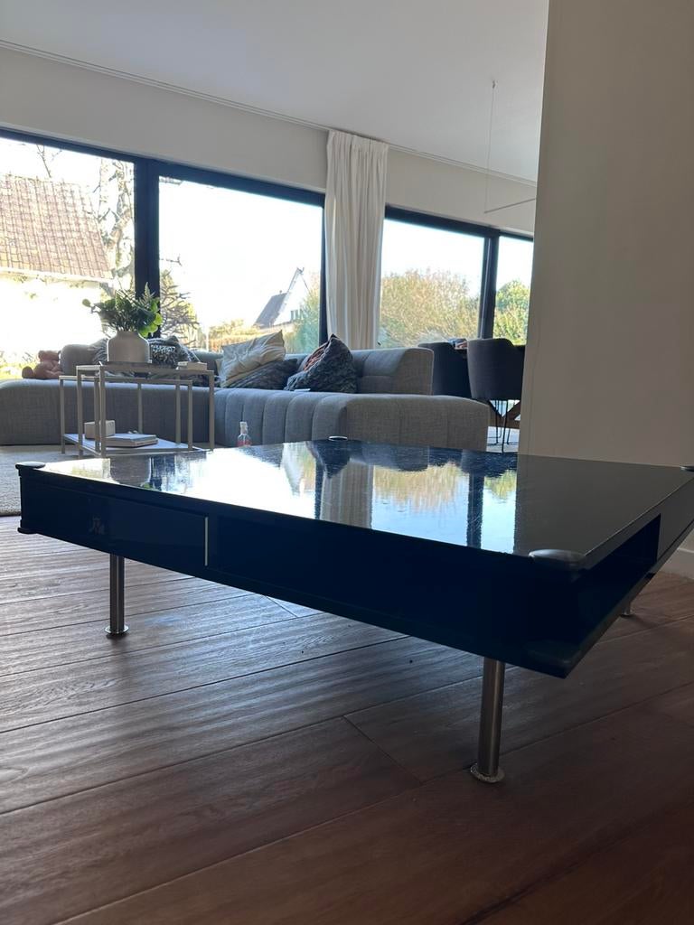 Table basse IKEA TOFTERYD en noir brillant., Maison & Meubles, Tables | Tables de salon, Moins de 50 cm, 50 à 100 cm, Enlèvement