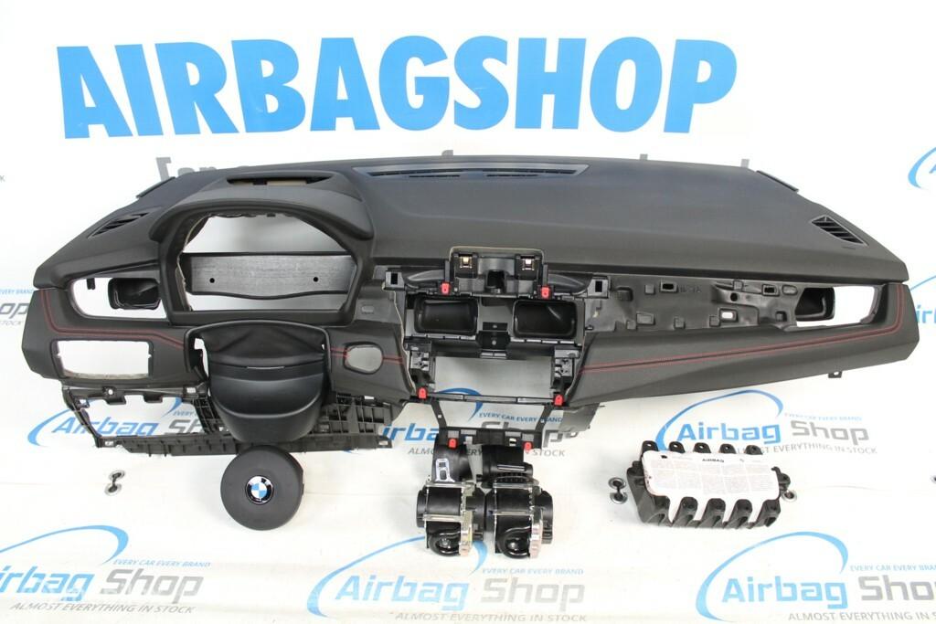 Airbag set - Dashboard M HUD rode stiksel BMW 2 F45 F46, Autos : Pièces & Accessoires, Tableau de bord & Interrupteurs, Utilisé