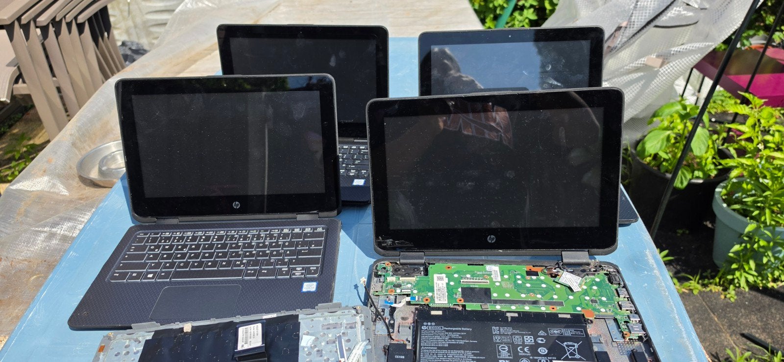 4 hp laptops defect voor onderdelen, Ophalen of Verzenden