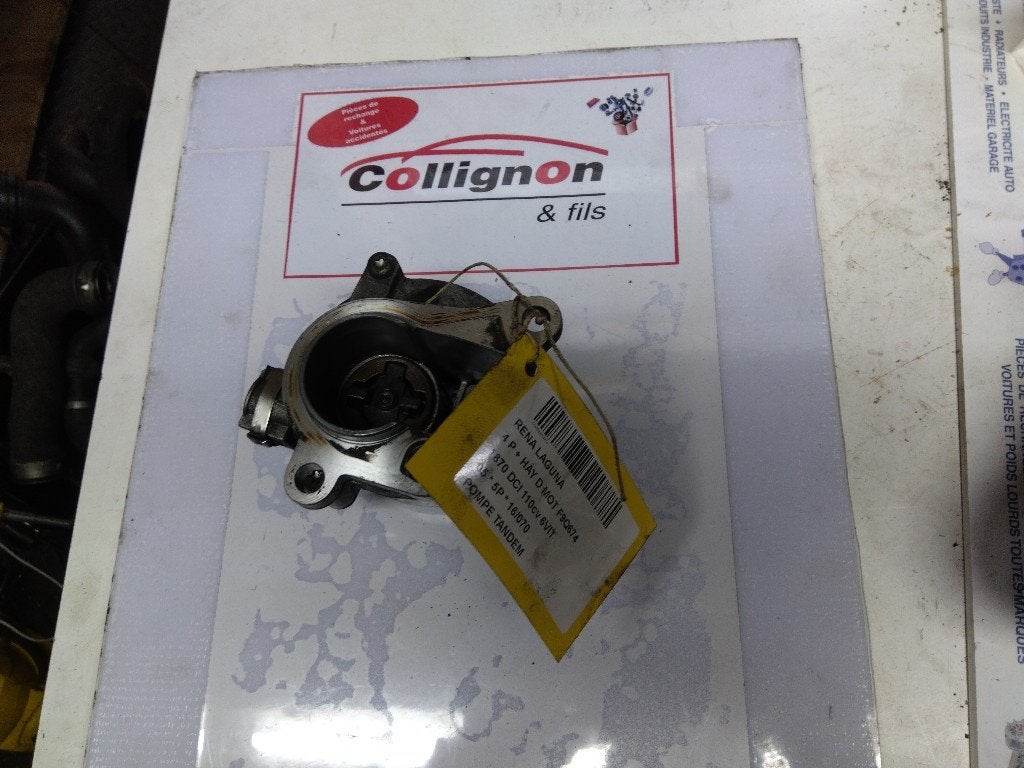 VACUUM POMPE Renault Laguna II (BG) (D163451323), Renault, Mevr. I. Hauben, Utilisé, Rue de l'Espoir 34 34
4030  GRIVEGNÉE, BE