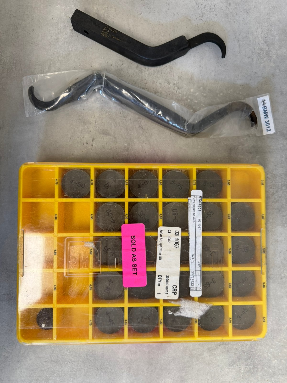 BMW kleppenstelgereedschap S14/S38 en S50, Auto-onderdelen, Ophalen, Nieuw, BMW