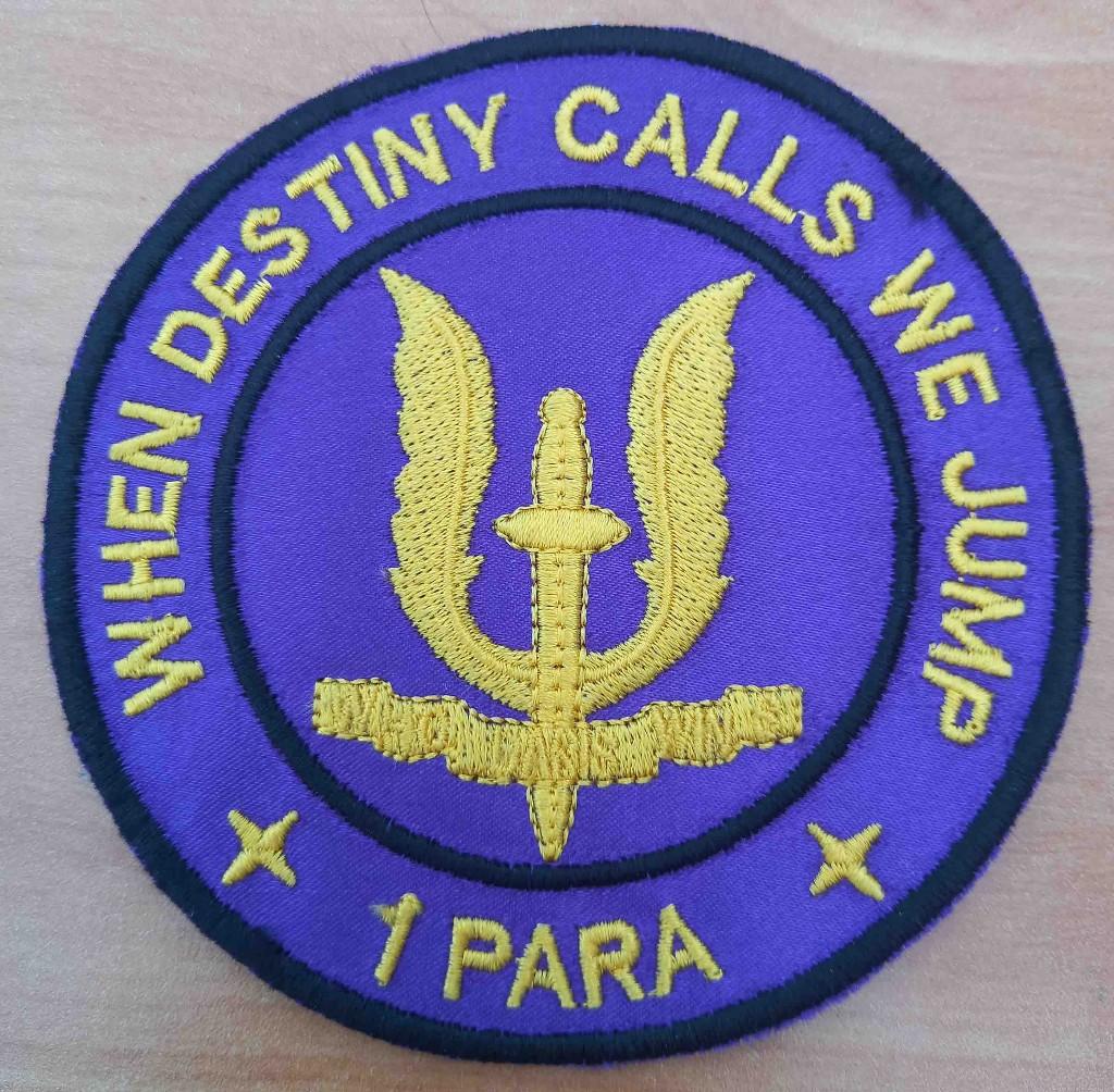Patch 1 BN Para-Commando de l'ABL pour parachutistes, Collections, Objets militaires | Général, Envoi, Armée de terre, Emblème ou Badge
