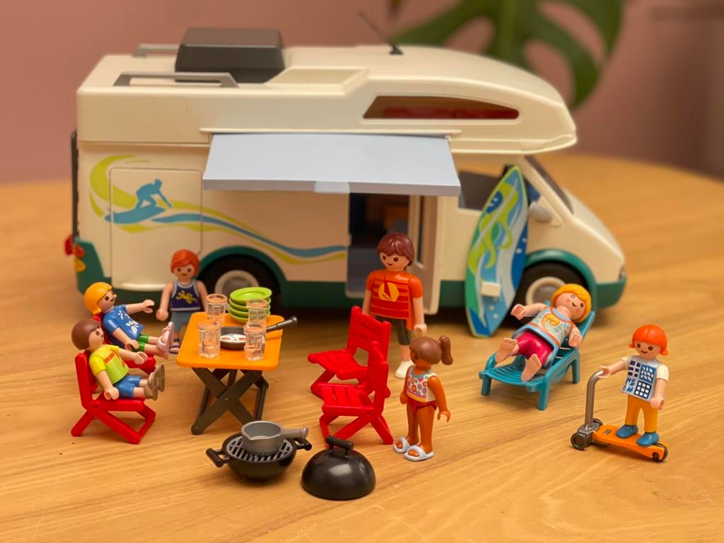 Playmobil mobilhome set, Kinderen en Baby's, Speelgoed | Playmobil, Ophalen, Gebruikt, Los Playmobil