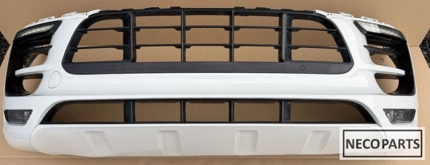PORSCHE MACAN 95B VOORBUMPER ORIGINEEL ALLES LEVERBAAR!!!, Gebruikt, -, Voor, -