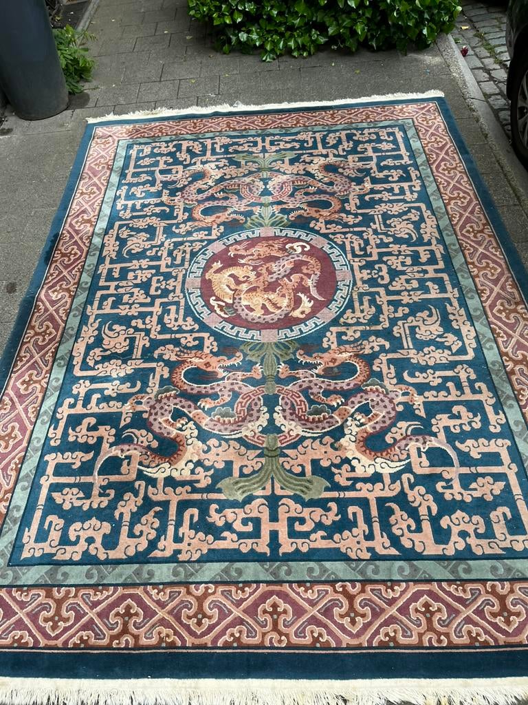 Chinese handgeknoopte tapijt 240x340, Ophalen