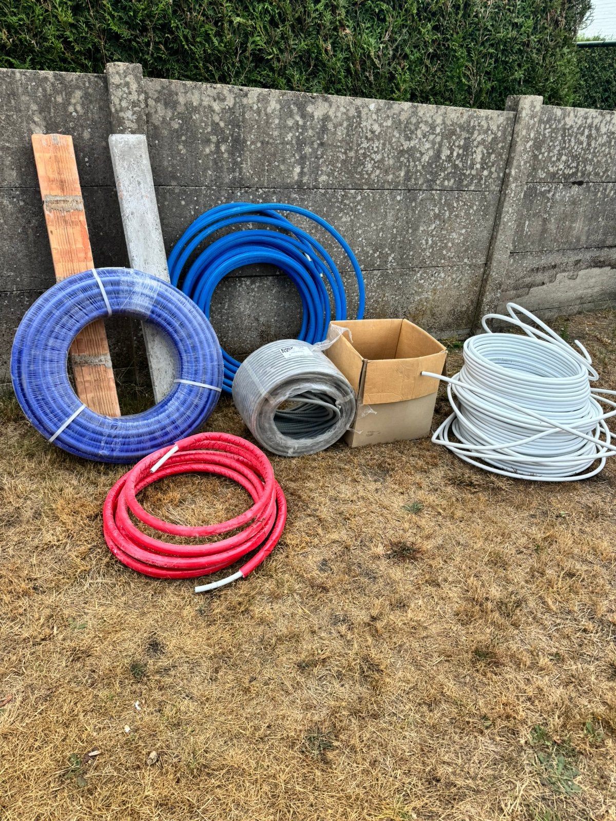 Overschot bouw, Bricolage & Construction, Tuyaux & Évacuations, Enlèvement, Comme neuf