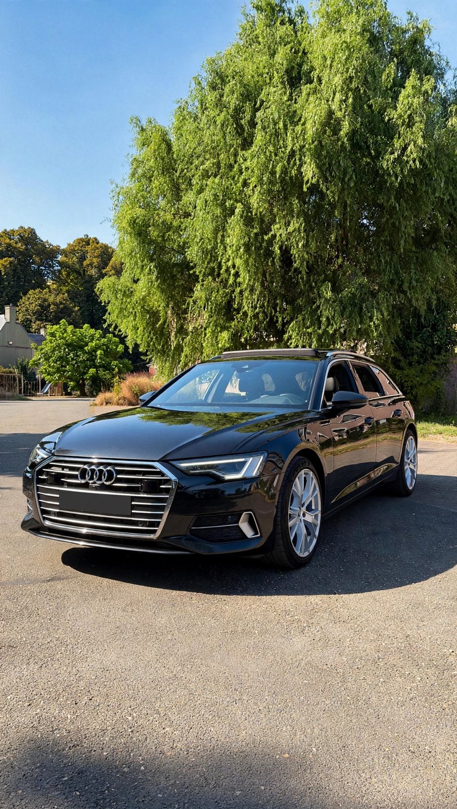 Audi a6 35tdi 12/2019 mild hybride, Auto's, Audi, 4 cilinders, 1650 kg, Zwart, 120 kW
