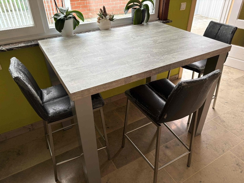 moderne keukentafel, Huis en Inrichting, Ophalen, Zo goed als nieuw