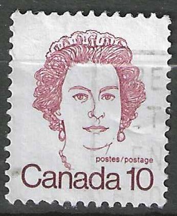 Canada 1976 - Yvert 610 - Koningin Elisabeth II (ST), Verzenden, Gestempeld