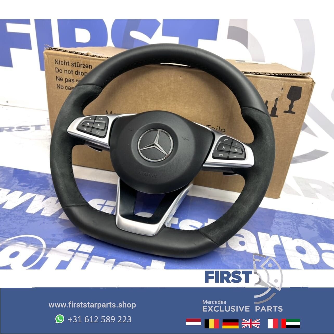 W176 A45 W117 CLA45 W156 GLA45 AMG STUUR + AIRBAG A B CLA GL