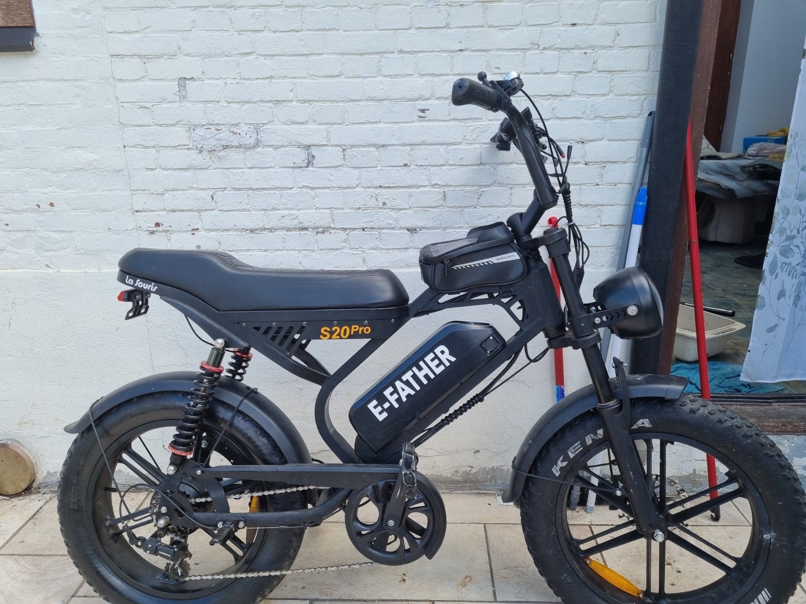 La Souris S20 Pro Fatbike – Nieuwe 750W Motor, Fietsen en Brommers, Ophalen, Zo goed als nieuw, 50 km per accu of meer