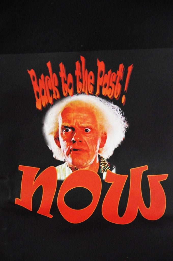T-SHIRT - RETOUR VERS LE FUTUR - 2XL -NOUVEAU - UNIQUE, Enlèvement ou Envoi, Neuf, Autres tailles, Noir