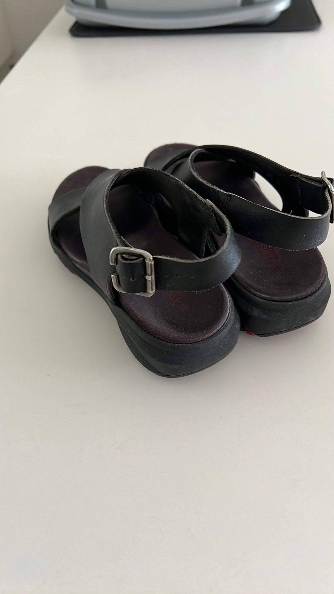 Sandalen zwart maat 36, Ophalen, Zwart, Sandalen of Muiltjes, Gedragen