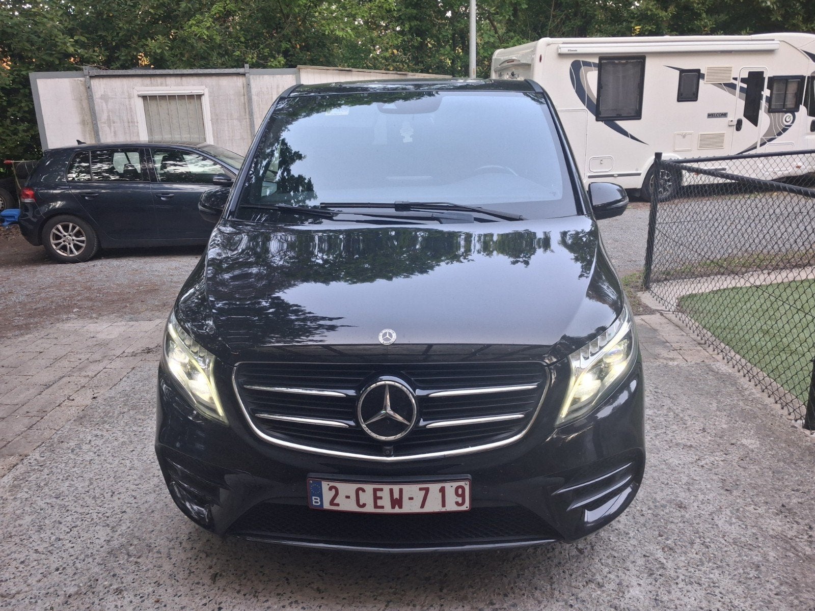 Mercedes v clas 2500 4x4, Autos, Mercedes-Benz, Cuir, Achat, Euro 6, Attache-remorque