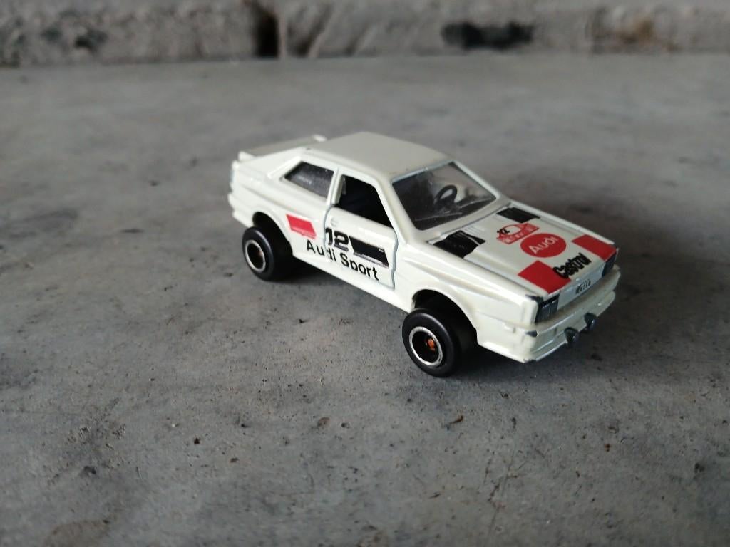 Voiture miniature MAJORETTE AUDI QUATTRO MONTE-CARLO, Ophalen of Verzenden, Zo goed als nieuw, Auto, Majorette