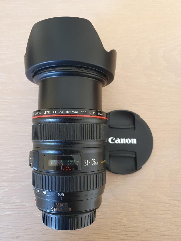 Canon 24-105 1:4 L IS USM, Audio, Tv en Foto, Foto | Lenzen en Objectieven, Zo goed als nieuw, Zoom, Ophalen of Verzenden