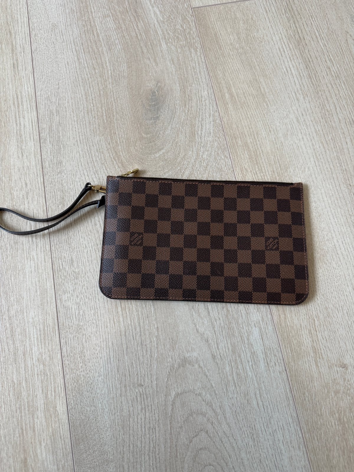 Louis Vuitton Neverfull Pochette, Ophalen, Zo goed als nieuw