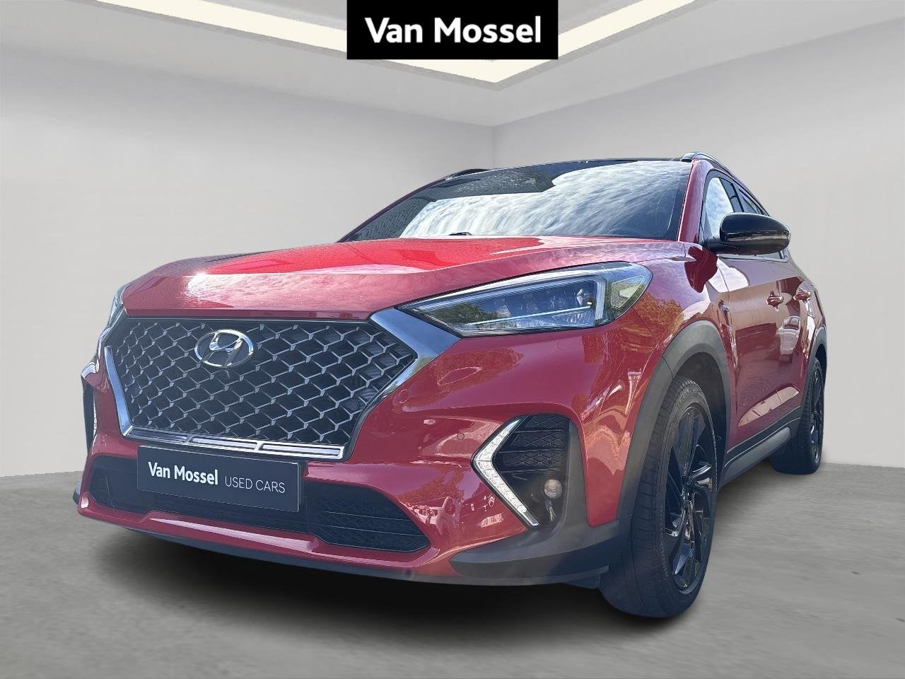 Hyundai Tucson IX35, Automaat, Stof, Gebruikt, Zwart