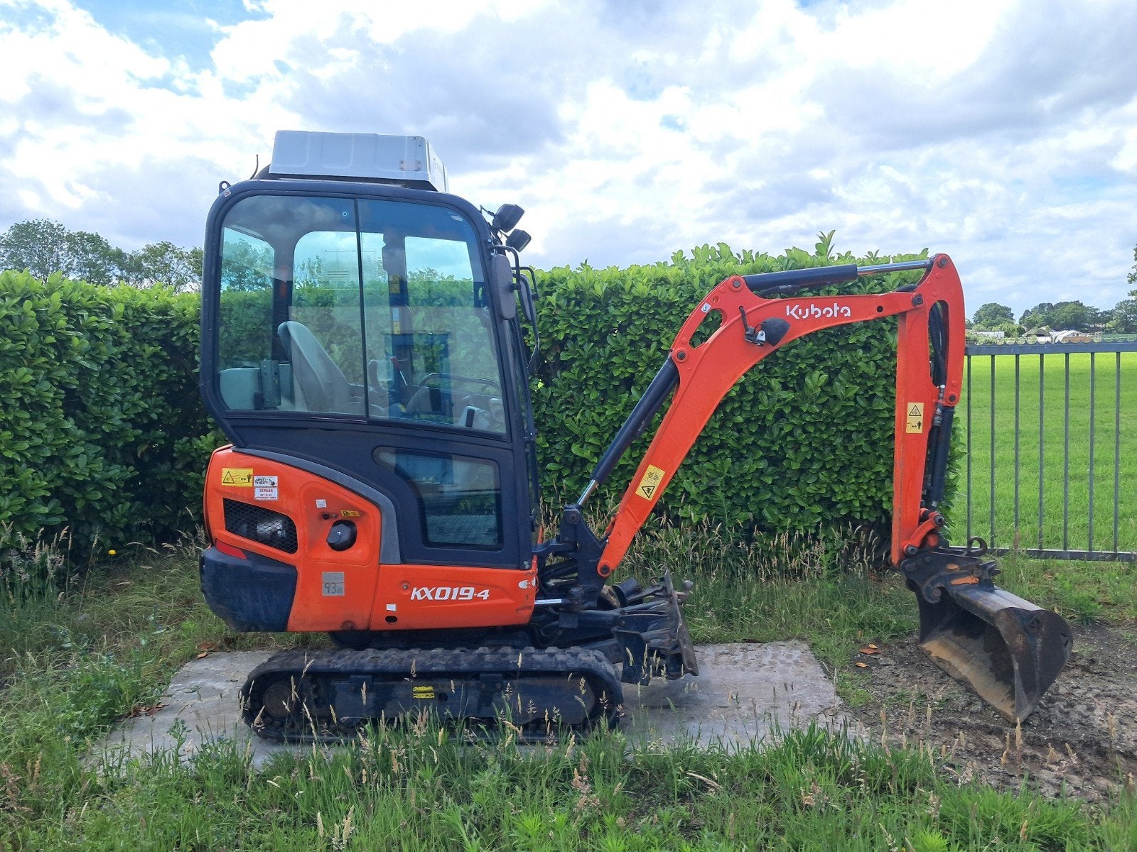 Minigraver Kubota KX019-4 ( Bj 2020 ) Minikraan Graafmachine, Doe-het-zelf en Bouw, Ophalen