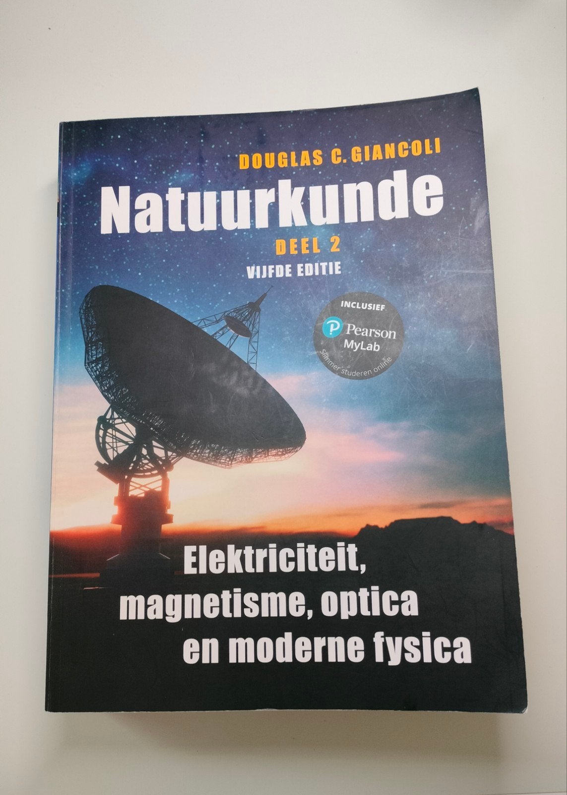 Douglas C. Giancoli, Natuurkunde Deel 2, 5e editie, Boeken, Ophalen, Zo goed als nieuw
