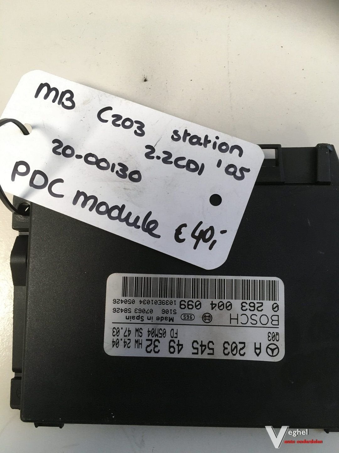 mercedes c203 '05 station pdc module, -, Utilisé, -, -