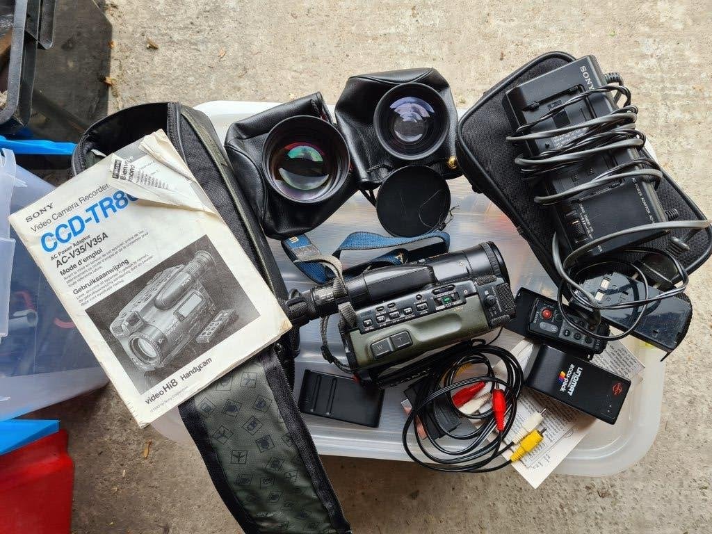 Sony Hi8 camera CCD-808E, Enlèvement, Hi 8, Caméra