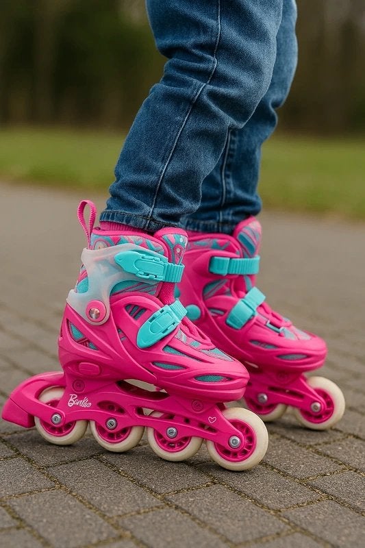 Barbie rolschaats voor kinderen maat 31-34, Overige merken, Kinderen, Ophalen of Verzenden, Inline skates 4 wielen
