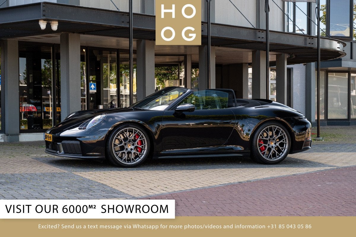 Porsche 911 Carrera GTS Cabriolet (bj 2024, automaat), Auto's, 4 zetels, Gebruikt, Cabriolet, Overige brandstoffen