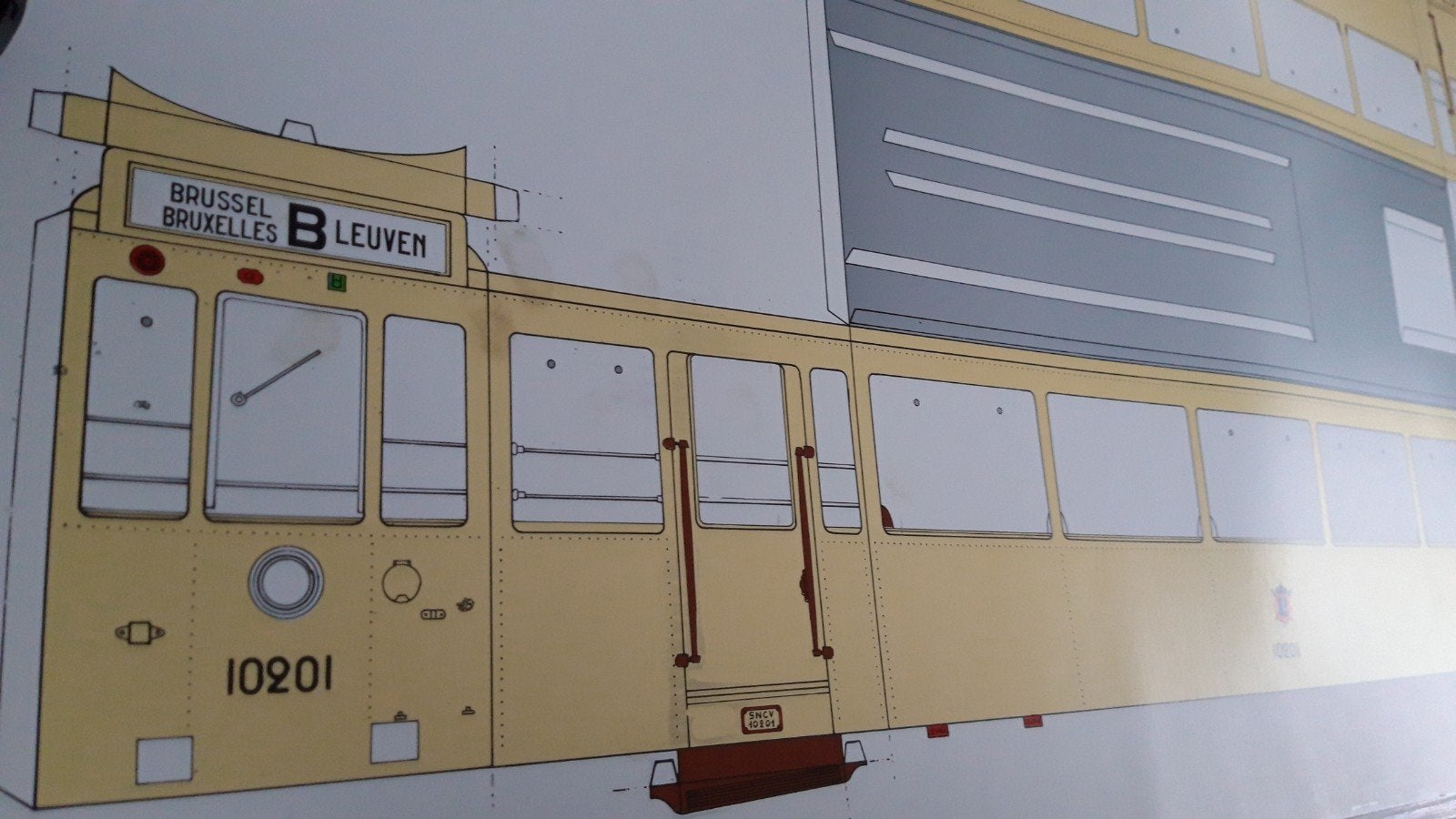 Tramway à très grande échelle, Enlèvement ou Envoi