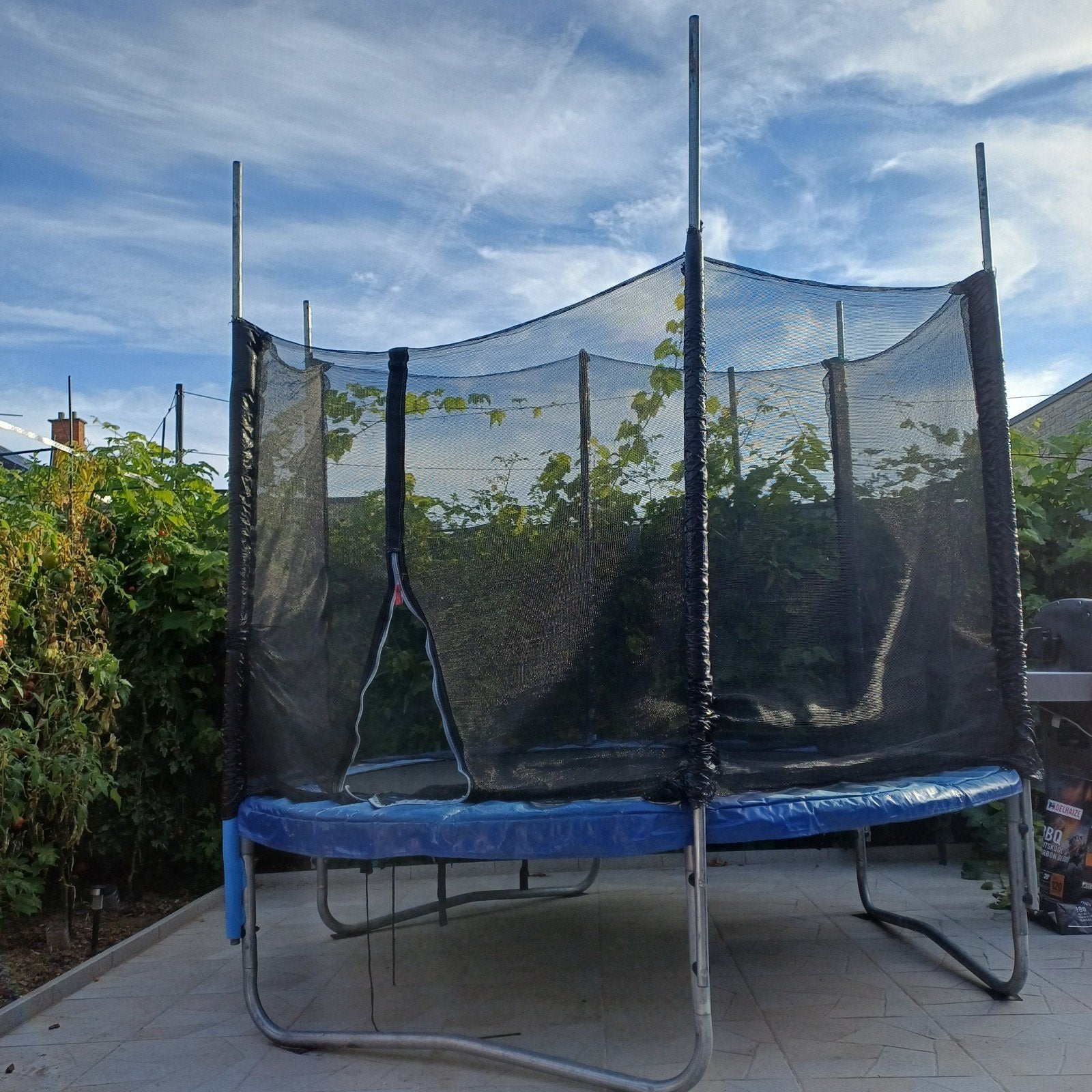 trampoline, Enlèvement
